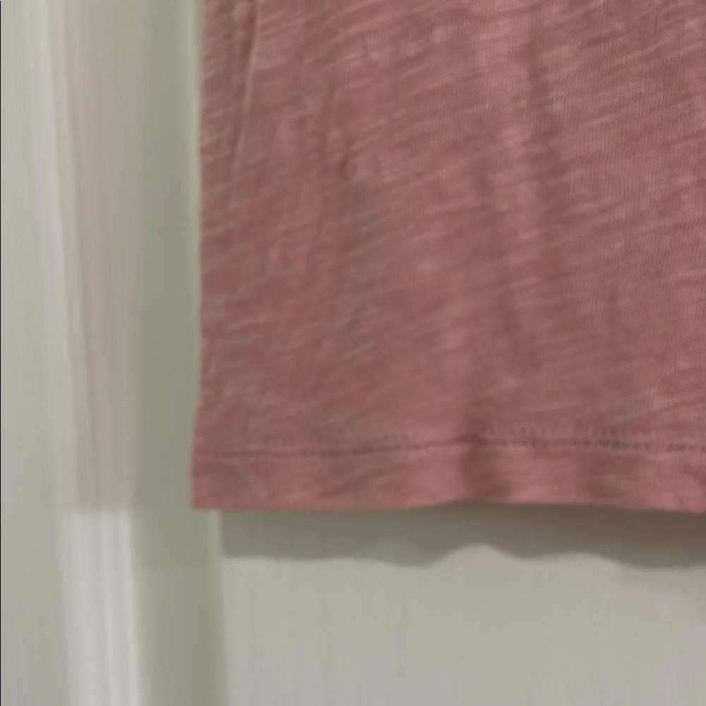 Express Pink Puff Sleeve Ruffled Tee - Picture 5 of 6